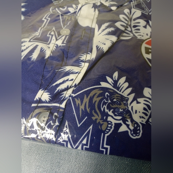 Memphis Tigers Hawaiian Pepsi Shirt Fan Exclusive Sz XL New - Picture 3 of 7
